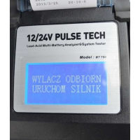 Optima - Tester akumulatora BT750 12V 24V